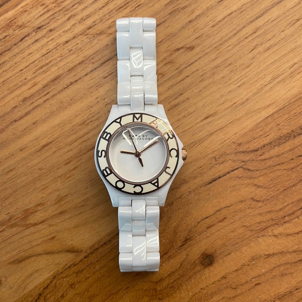 Marc bc Marc Jacobs womens ceramic watch